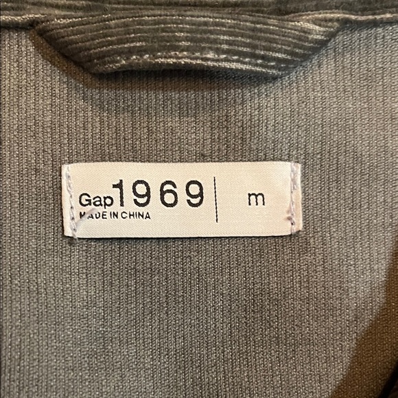 GAP Women's Charcoal Grey Corduroy Jacket - Picture 2 of 9